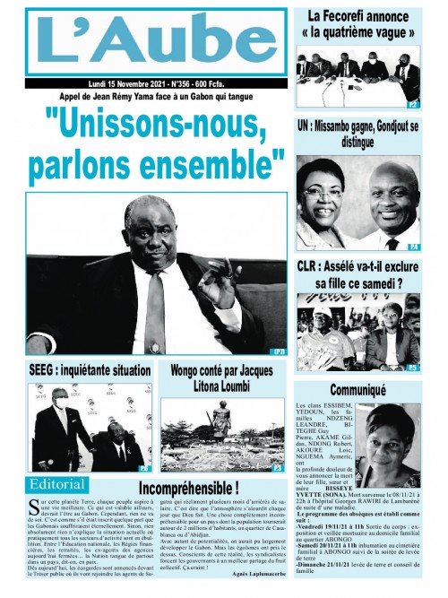 L'Aube 15/11/2021