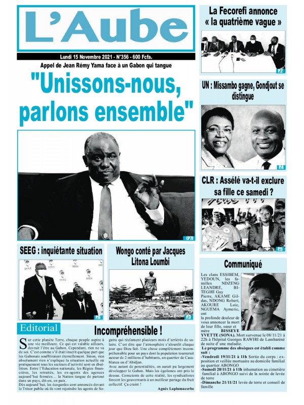 L'Aube 15/11/2021