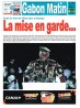 Gabon Matin 15/07/2024