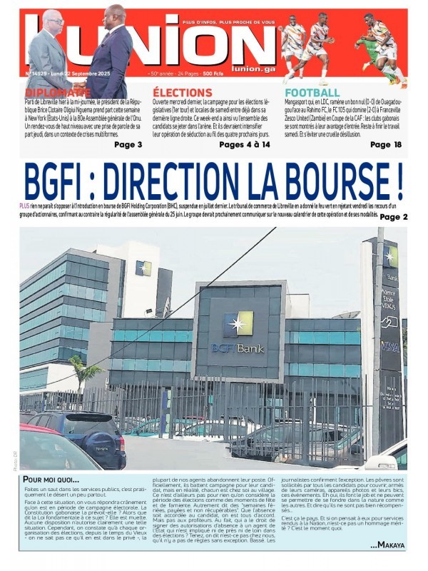 L'Union 22/09/2025